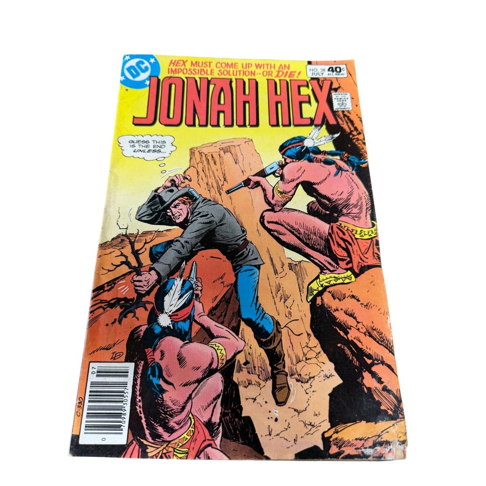 DC Jonah Hex #38 July 1979 Vintage‎ Comic Bronze Age Western Comics Collectible